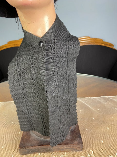 Antique Edwardian cotton muffler