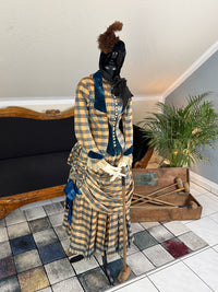 Victorian sport dress, ca. 1888 