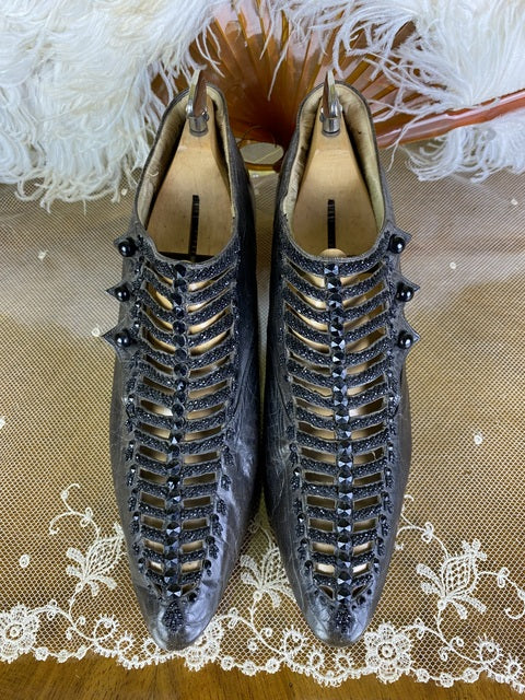 Abendschuhe, ca. 1898