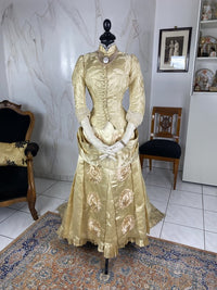 AM VAIL Brautkleid, Amerika, ca. 1879