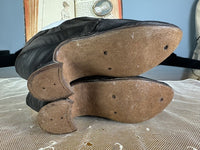 Spätbarocke Damenschuhe, 1730er–1740er Jahre – Seltene englische Seidenschuhe aus dem 18. Jahrhundert