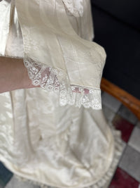 SCOTT Antikes Abendkleid aus Seide, Liverpool, ca. 1890