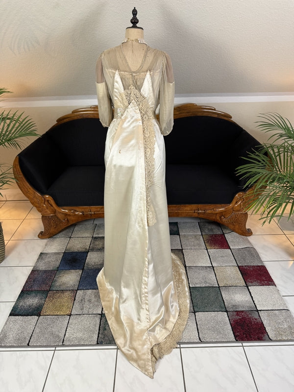 ALMERA ROBES Antikes Abendkleid, ca. 1910