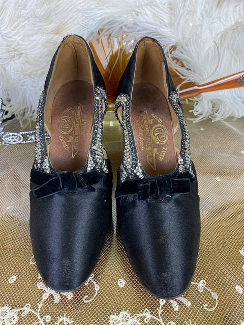 GRAND LUXE Abendschuhe, Frankreich, ca. 1927
