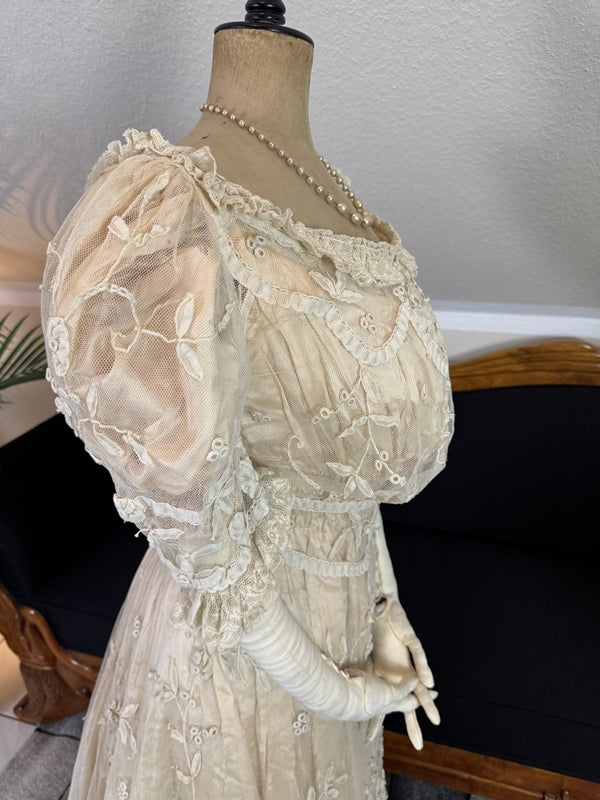 Antikes edwardianisches Dessous-Kleid, ca. 1903