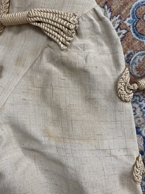 DRECOLL Gehrock, Paris & Wien, ca. 1910 – Antike Couture-Seidenjacke