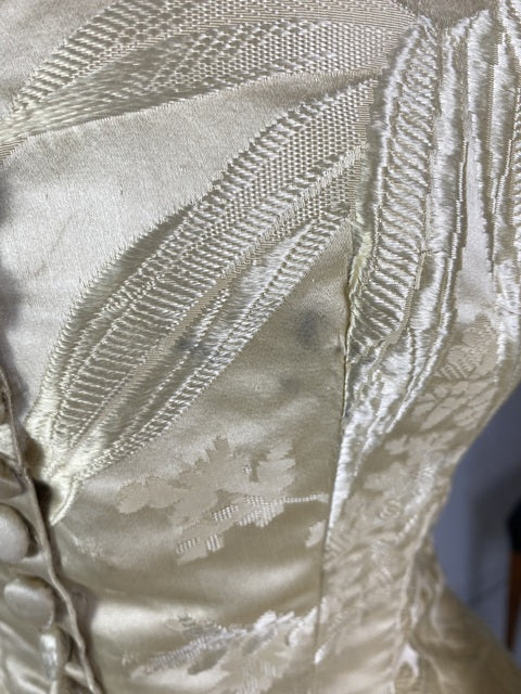 AM VAIL Brautkleid, Amerika, ca. 1879