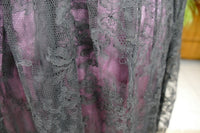 Antikes Partykleid der Goldenen Zwanziger, ca. 1925 – Seide & Chiffon-Lagen