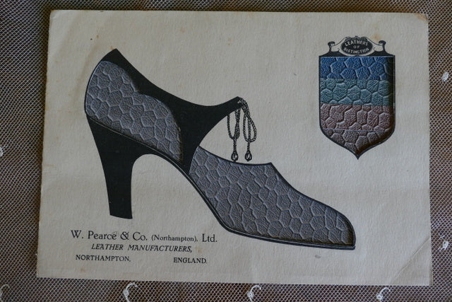 W. PEARCE &amp; Co. Musterblätter, England, ca. 1928