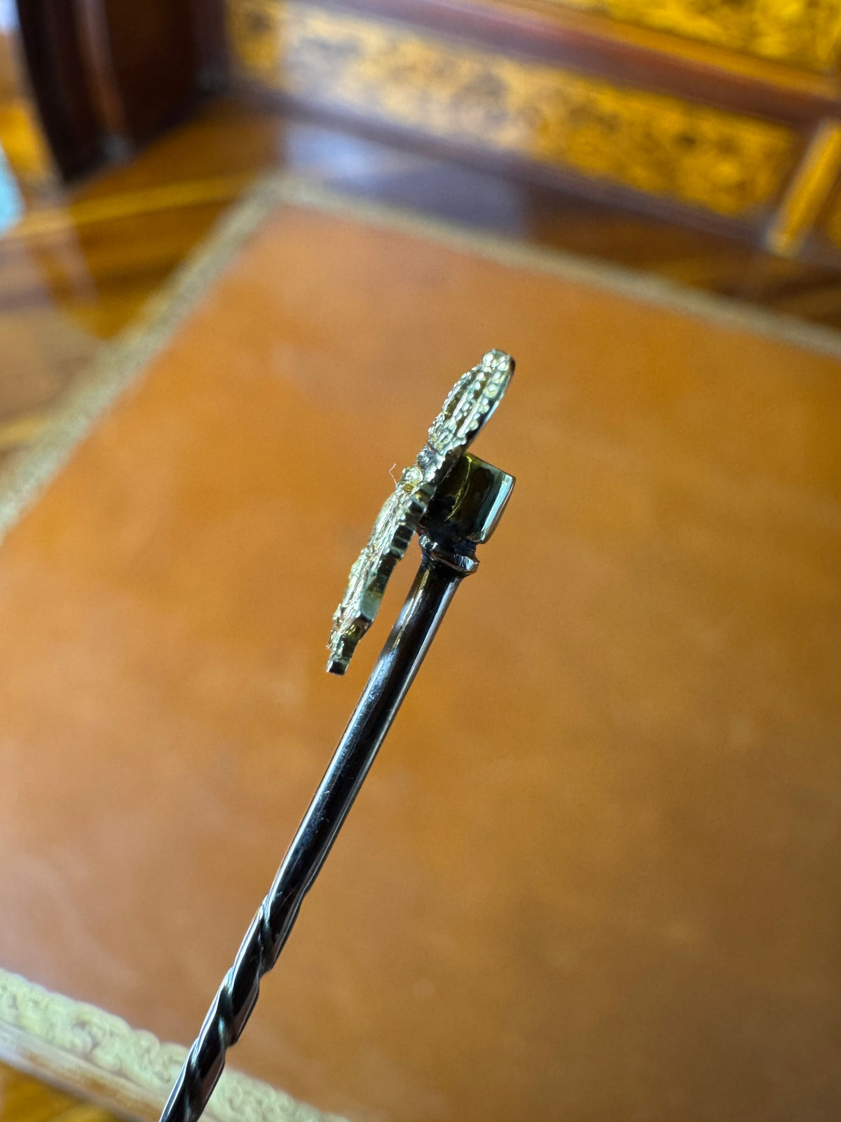 Gold Tie Pin of the Ducal House of Saxe-Meiningen, Gold, ca. 1890