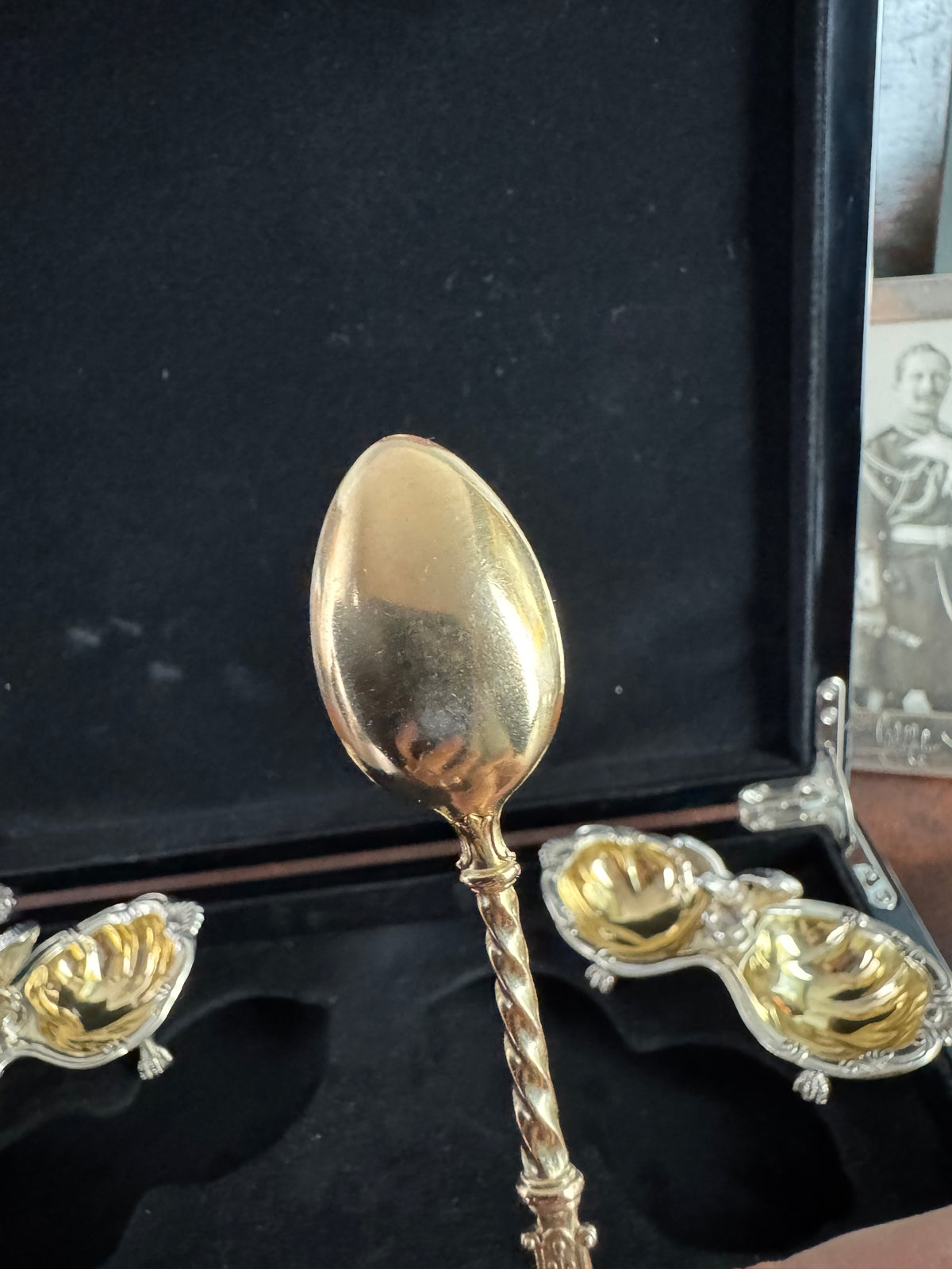 SY & Wagner Silver Salt Cellars – Prince Wilhelm, Emperor Wilhelm II, ca. 1880