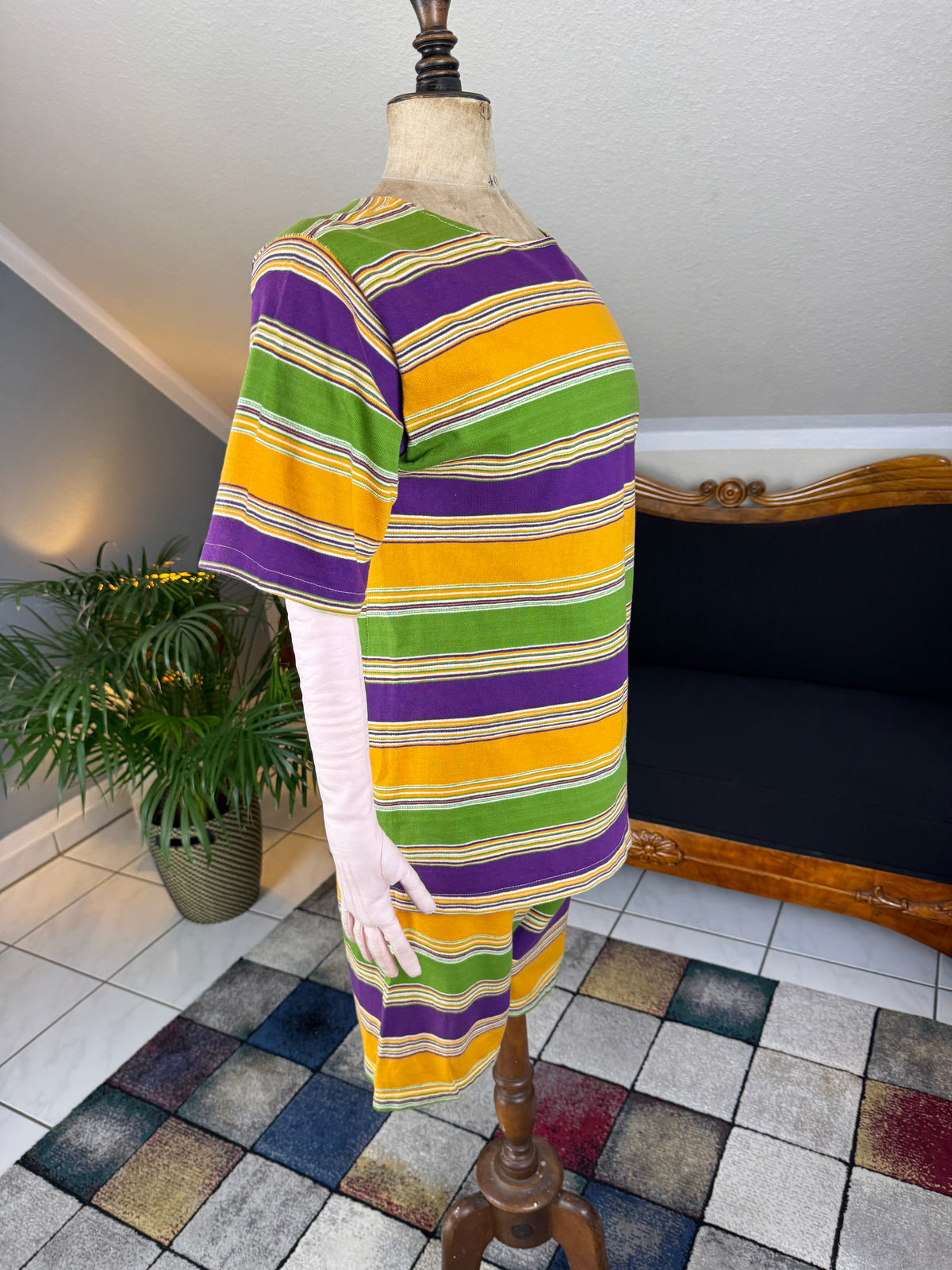 Vintage swimwear set, cotton knit, 1926, good condition