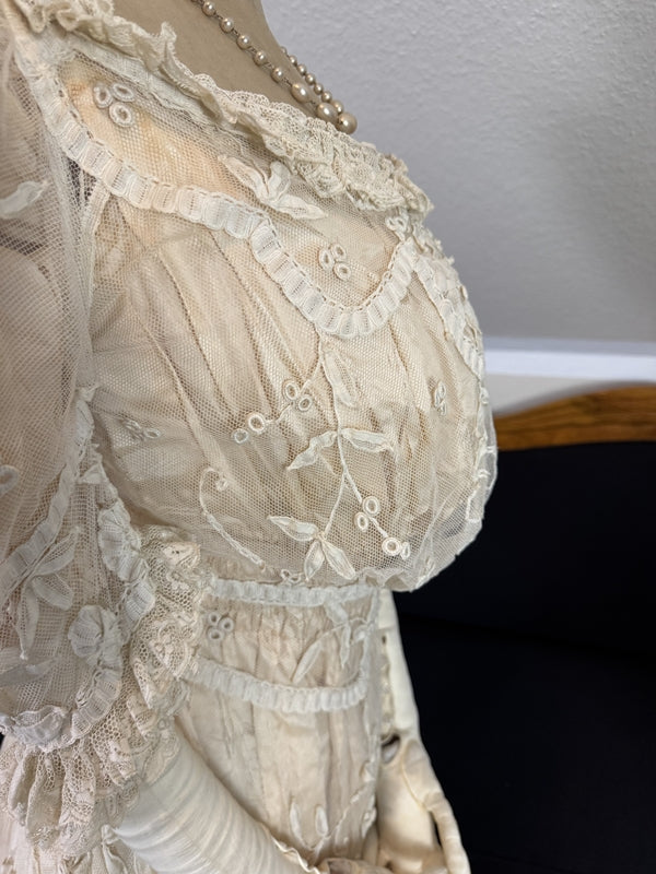 Antikes edwardianisches Dessous-Kleid, ca. 1903