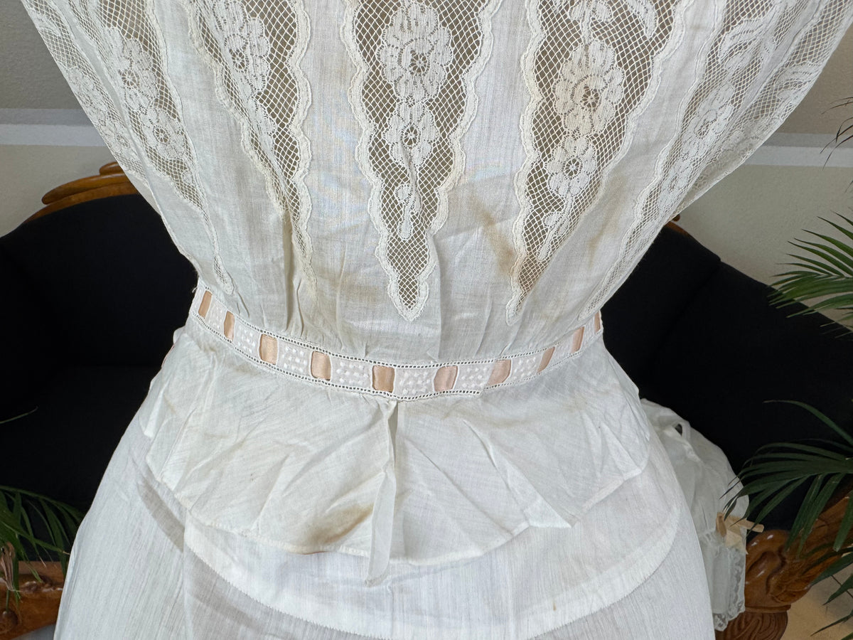 Rare Edwardian 1911 Maternity Underwear – Lady Gillman Provenance