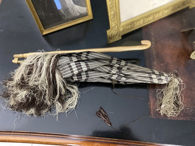 Reisekleid im Polonaise-Stil, England, ca. 1875