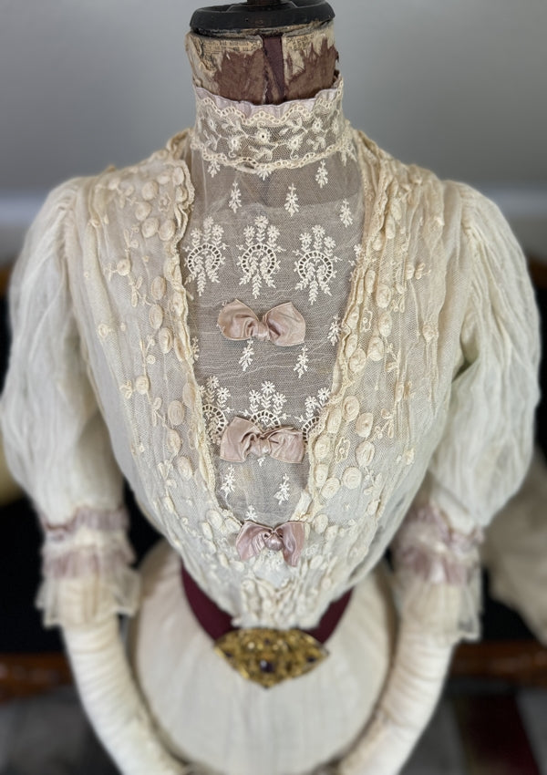 Leinen-Spazierkleid, Amerika, ca. 1904