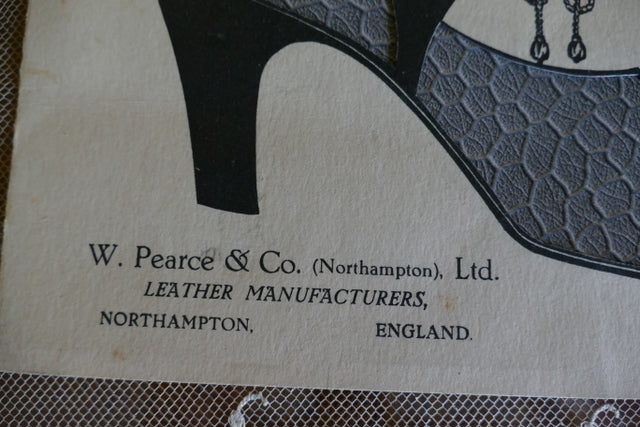 W. PEARCE &amp; Co. Musterblätter, England, ca. 1928