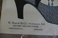 W. PEARCE &amp; Co. Musterblätter, England, ca. 1928