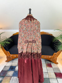 Antiker viktorianischer Paisley-Dolman, ca. 1880