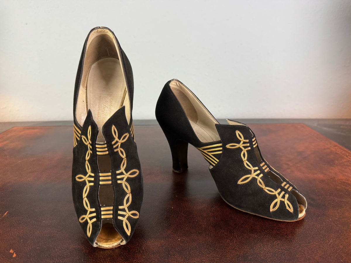 BALLY Cordonnerie Suisse Schuhe, 1930er Jahre