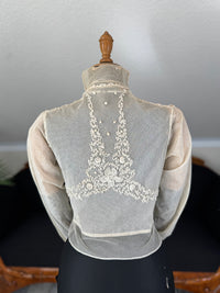 Bluse mit Soutache-Applikation, ca. 1915