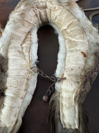 Antiker Gänsefedermuff und -kragen, England, ca. 1890 – Kinderaccessoire
