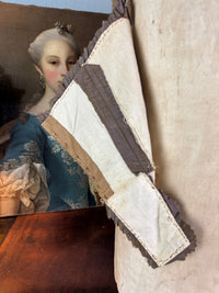 Rokoko-Mieder für ein junges Mädchen, Frankreich, um 1780 – Antikes handgenähtes Kleidungsstück aus dem 18. Jahrhundert