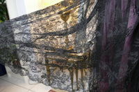 Antikes Partykleid der Goldenen Zwanziger, ca. 1925 – Seide & Chiffon-Lagen