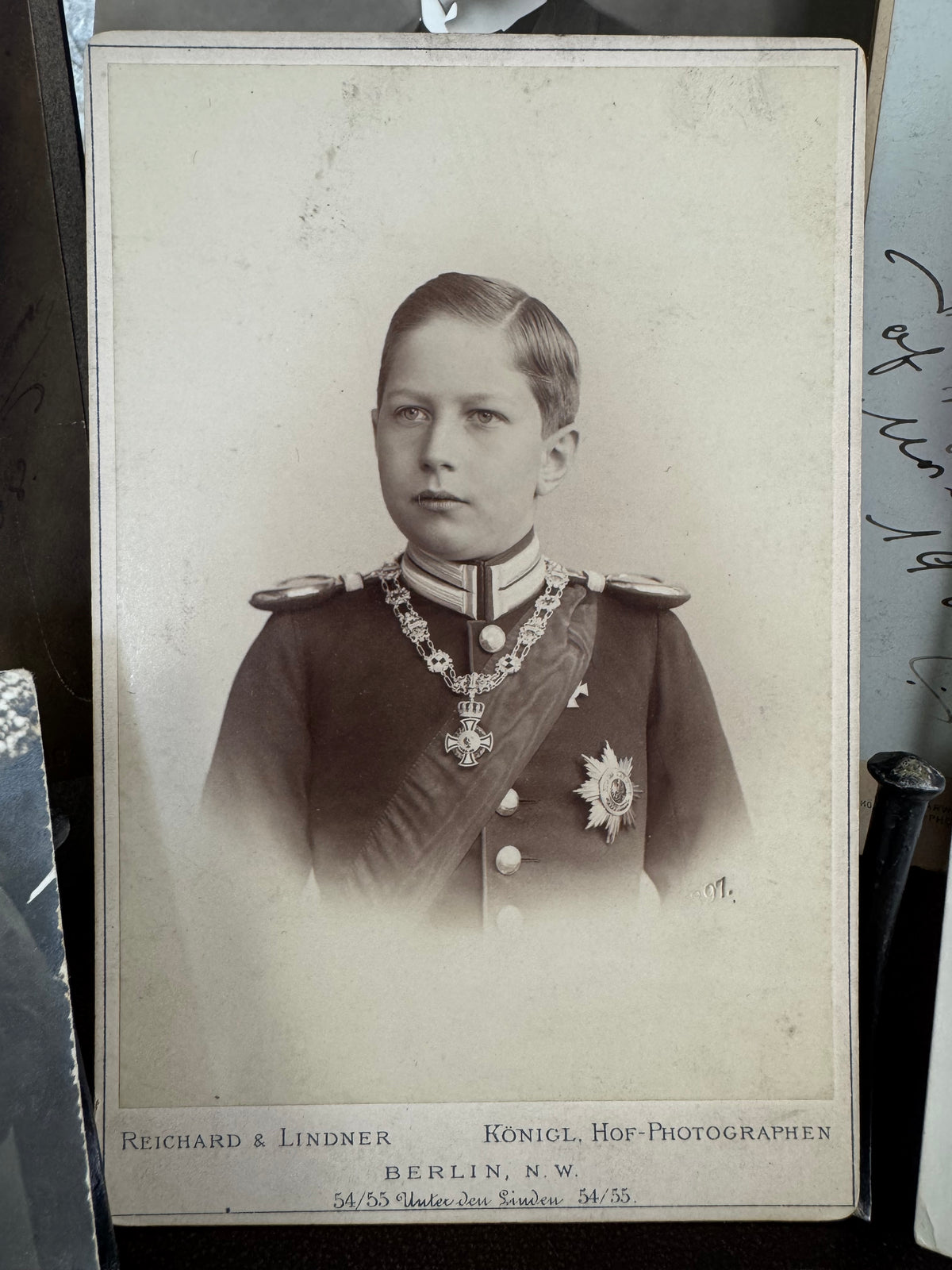 Messjacke und Weste von Prinz Adalbert von Preußen, ca. 1908