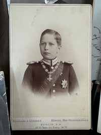 Messjacke und Weste von Prinz Adalbert von Preußen, ca. 1908