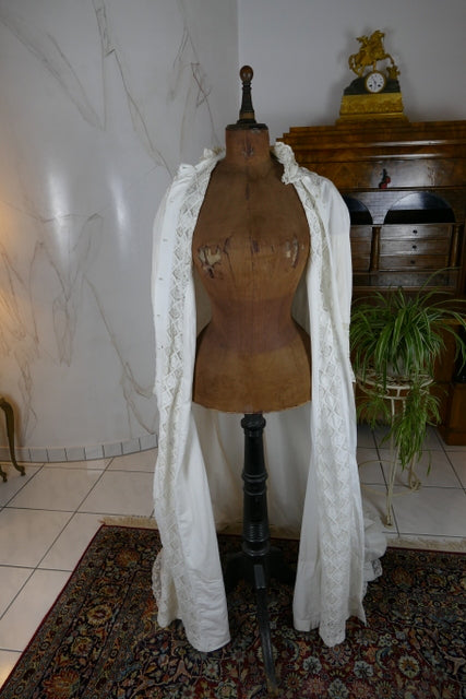 Boudoir-Gewand, Amerika, ca. 1877