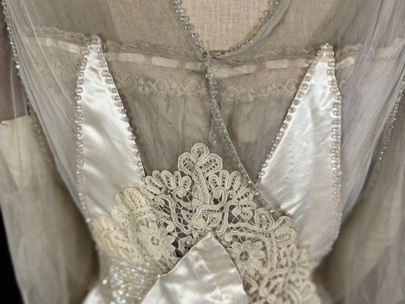 ALMERA ROBES Antikes Abendkleid, ca. 1910