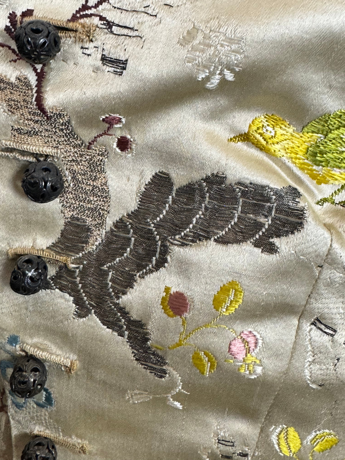 Antique Rococo Boy's Waistcoat Front France ca. 1760