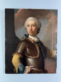 Höfisches Rokoko-Porträt eines Wiener Paares, ca. 1760 – Österreichische Adelsmalerei des 18. Jahrhunderts