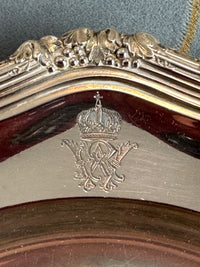 FRIEDLÄNDER Plaque d'argent, Kaiser Wilhelm II, datée 1909