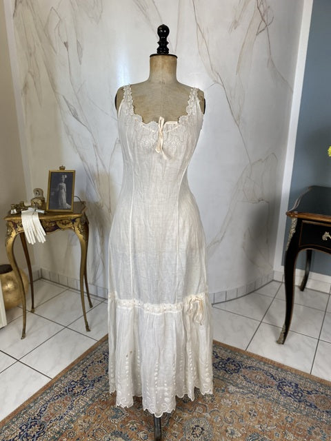 Antikes Edwardianisches Sommerkleid, ca. 1911 – MADAME AGNES UNWIN, London