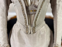 Antikes viktorianisches Gehkleid, ca. 1897 - Dreiteiliges englisches Ensemble