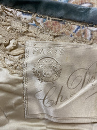 DRECOLL Gehrock, Paris & Wien, ca. 1910 – Antike Couture-Seidenjacke