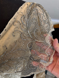 Edwardian wedding ensemble by Reville & Rossiter London with original box, shoes and accessories, Lady Gillman provenance, 1911