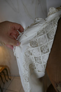 Boudoir-Gewand, Amerika, ca. 1877