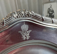FRIEDLÄNDER Plaque d'argent, Kaiser Wilhelm II, datée 1909