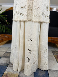 Antique Four‑Piece Edwardian Walking Dress ca. 1910 – Linen, Lace & Lady Gillman Provenance