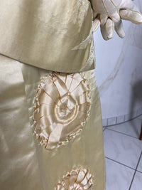 AM VAIL Brautkleid, Amerika, ca. 1879