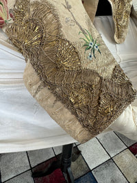 Seltenes Rokoko-Mieder, ca. 1765 – handgenähtes französisches Kleidungsstück aus dem 18. Jahrhundert