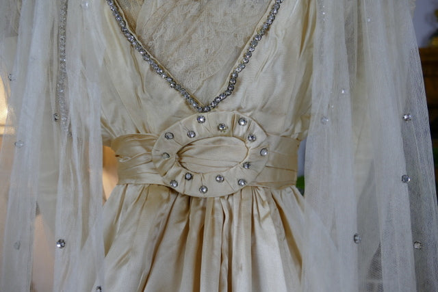 HUGHES &amp; STARNES Brautkleid, ca. 1915