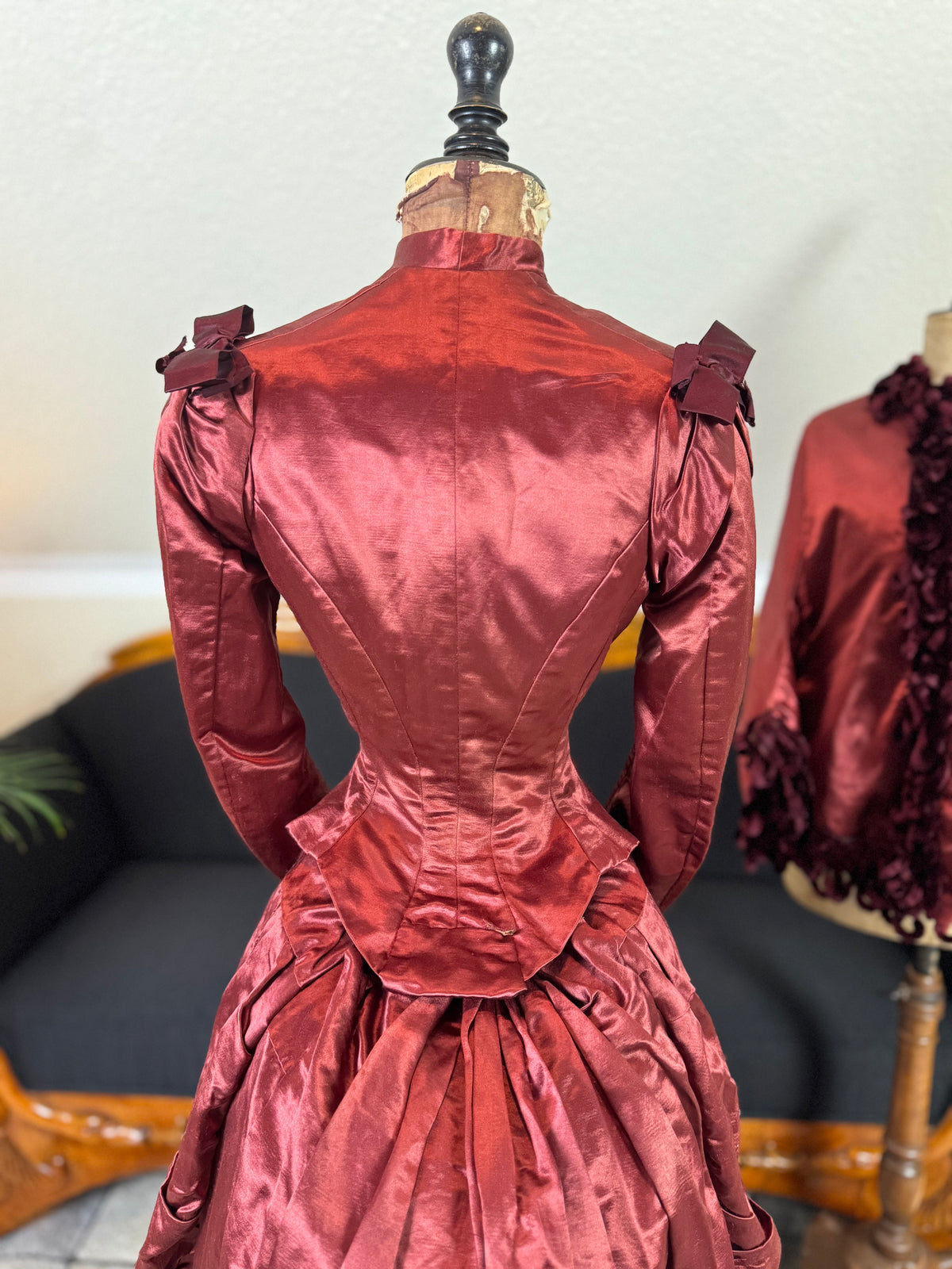 Antikes viktorianisches Besucherensemble, ca. 1883