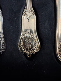 Couverts en argent doré, service Rococo, Empereur Guillaume II