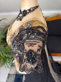 Antikes edwardianisches Abendkleid ca. 1906 – Seide, Spitze, Tüll & Brokat aus England