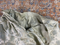 Antikes zweiteiliges Dinnerkleid aus Seidenbrokat, ca. 1898