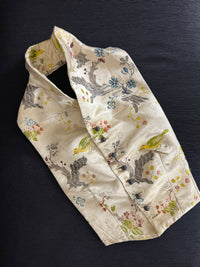 Antique Rococo Boy's Waistcoat Front France ca. 1760